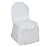 Poly Banquet Chair Cover - Ivory