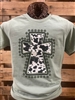 Cow Print Cross