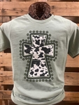 Cow Print Cross