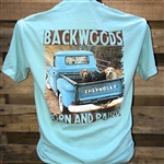 Backwoods Born & Raised Truck with 3 labs