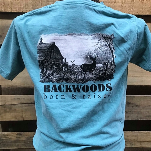 Backwoods Born & Raised Deer with Barn