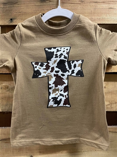 Cow Print Cross