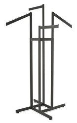 4 Way Adjustable Rack with 2 Slanted Arms and 2 Straight Arms