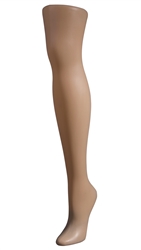 Plastic Female Thigh High Mannequin Leg