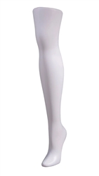White Female Leg Form Display 26" Tall