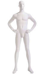 White Male Mannequin - Hands on Hips from www.zingdisplay.com