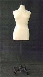 Female Dress Form Size 14/16 - Dressmaker Base Included