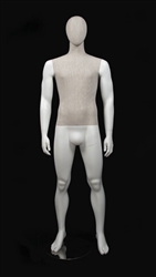 Linen Mixed Fabric Mannequin Standing Straight