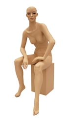 Suze Female Mannequin in Seated Pose