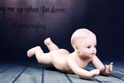 Laying on Belly Toddler Mannequin