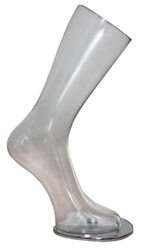 Clear Calf High Female Leg Form