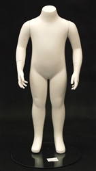 29" Tall Headless Child Mannequin 2-3 Year Old
