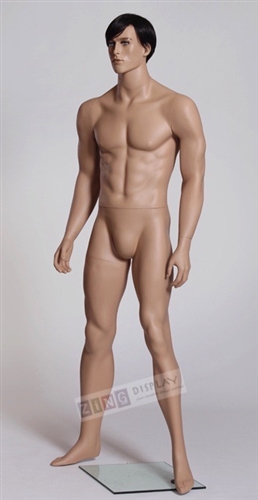 Male Mannequin with Realistic Facial Features