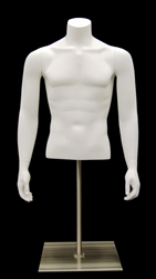 Harold Male Headless Upper Torso Mannequin Form