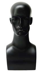 Eric Glossy Black Male Display Head