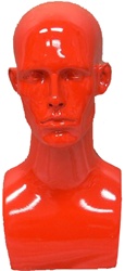 Randy Glossy Red Male Display Head