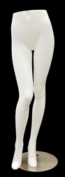 Female Standing Pant Display Form White