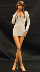 Wanda Female Mannequin Standing with Legs Crossed