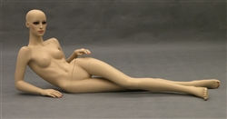 Tisha Realistic Fleshtone Reclining Female Mannequin