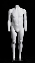 Plus Size Male Ghost Mannequin - removable body parts for photography