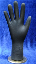 Flexible Posable Black Hand Display