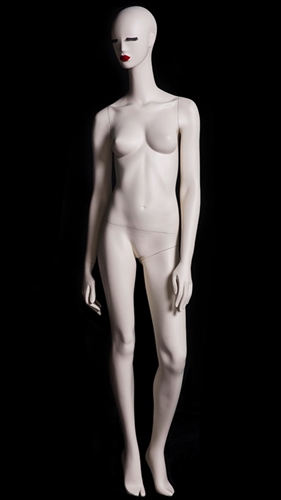 Abstract Female Mannequin with Classic Makeup