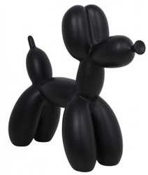 Black Balloon Animal Dog Mannequin
