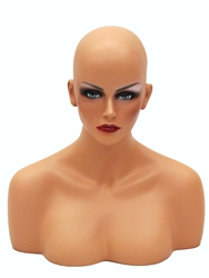 Mindy Female Display Head with Shoulders