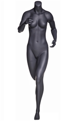 Headless Athletic Female Jogger Mannequin