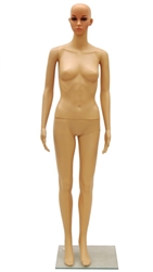 Unbreakable Realistic Female Mannequin in Tan 5'9" tall