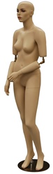 Sarah Fleshtone Full Body Female Mannequin Posable elbows
