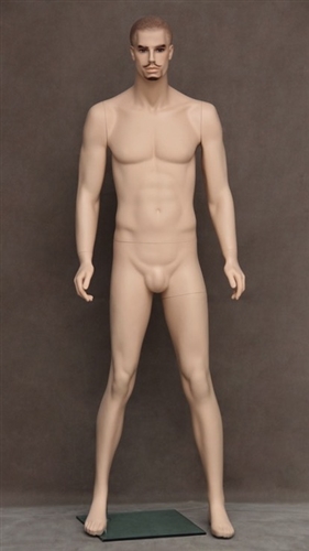 Photo: Male Mannequin Form | Tan Male Realistic Mannequin (Full)