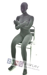 Female Bendable Mannequin Sitting