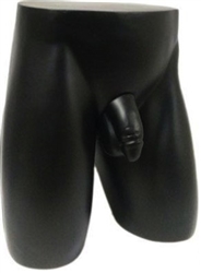 Anatomically Correct Full Size Black Male Torso Butt Form