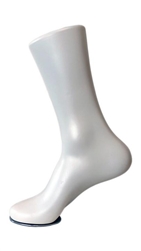 White Calf High Male Sock Form