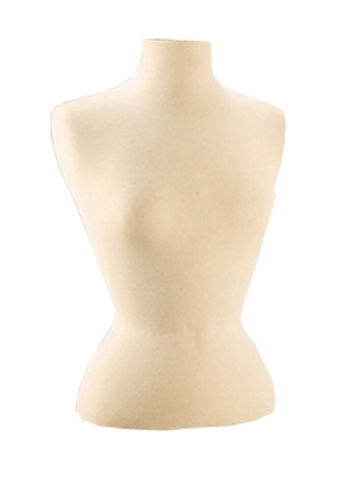 KJUS Female Torso Form with Natural Domed neck cap