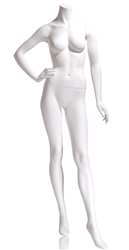Dianna Headless Female Mannequin Right Hand on Hip Left Leg Forward P2