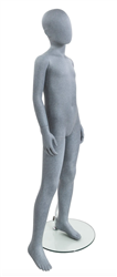 8 Year Old Slate Gray Kid Mannequin