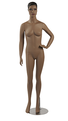 Realistic Female African American Ethnic Mannequin