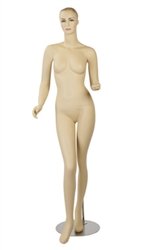 Female Mannequin With Realistic Head & molded hair