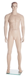 Flesh Tone Realistic Male Mannequin