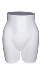 Female White Full Round Butt Mid Form