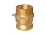 Cam & Groove Hose Fittings - Type F Brass