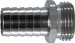 Brass Garden Hose Fitting - Male End Only Stainless Steel 316 | Hose & Fitting Supply