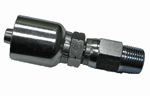Bite to Wire Crimp Fitting for Hoses - Male Pipe Swivel | Hose & Fitting Supply