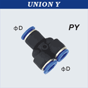 Composite Push to Connect Hose Fittings - Union Y- Tube X Tube