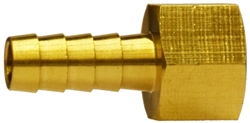 Brass Hose Barb Brass Fittings - Rigid Female Adapter