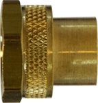 Brass Garden Hose Fitting - Rigid FGH X Female Pipe | Hose & Fitting Supply