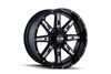 ION Wheels Style 184 Satin Black / Milled Spokes