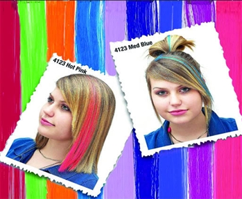 Crazy Color Clip in Hair Extension